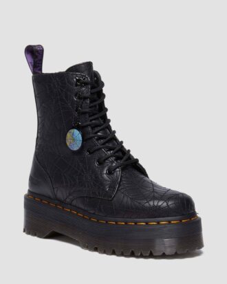 Jadon Wednesday Leather Platform Boots