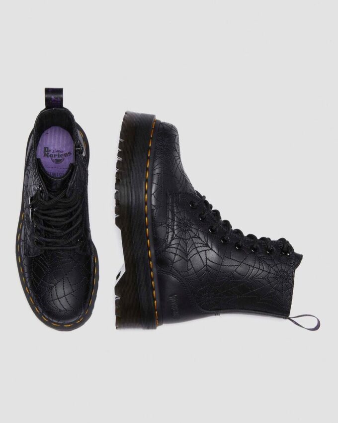 Jadon Wednesday Leather Platform Boots Jadon Wednesday Leather Platform Boots