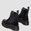 Jadon White Stitch Smooth Leather Platform Boots Jadon White Stitch Smooth Leather Platform Boots
