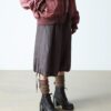 Jesy Sendal Leather Lace Up Flared Heel Boots Jesy Sendal Leather Lace Up Flared Heel Boots