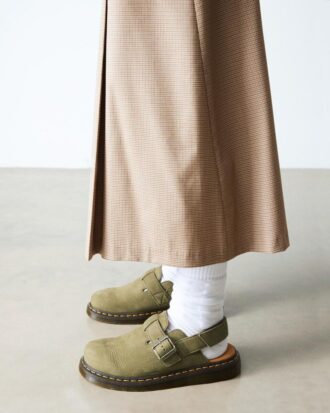 Jorge II Tumbled Nubuck Leather Slingback Mules