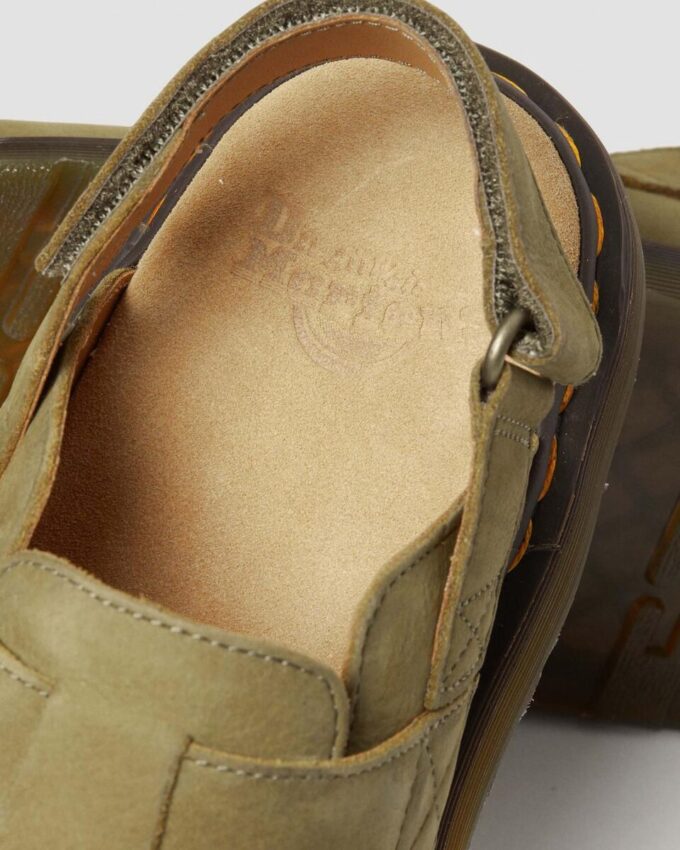 Jorge II Tumbled Nubuck Leather Slingback Mules Jorge II Tumbled Nubuck Leather Slingback Mules