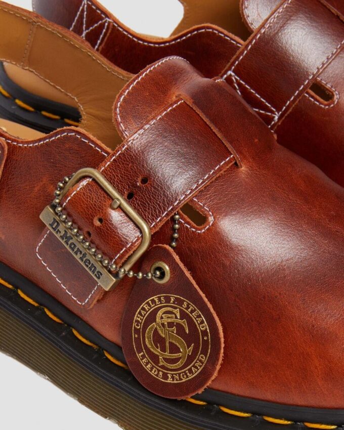 JORGE Made in England Classic Leather Slingback Mules JORGE Made in England Classic Leather Slingback Mules