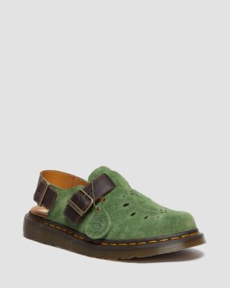 Jorge Made In England Desert Oasis Suede Slingback Mule