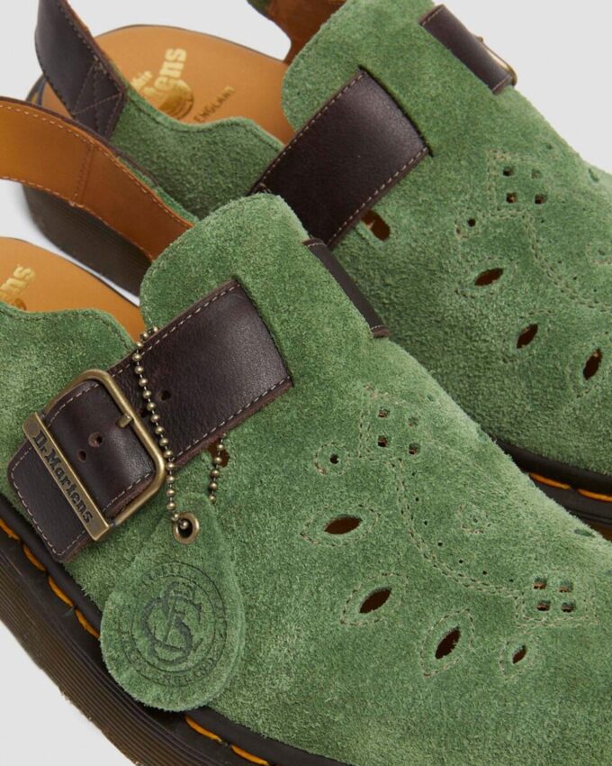 Jorge Made In England Desert Oasis Suede Slingback Mule Jorge Made In England Desert Oasis Suede Slingback Mule