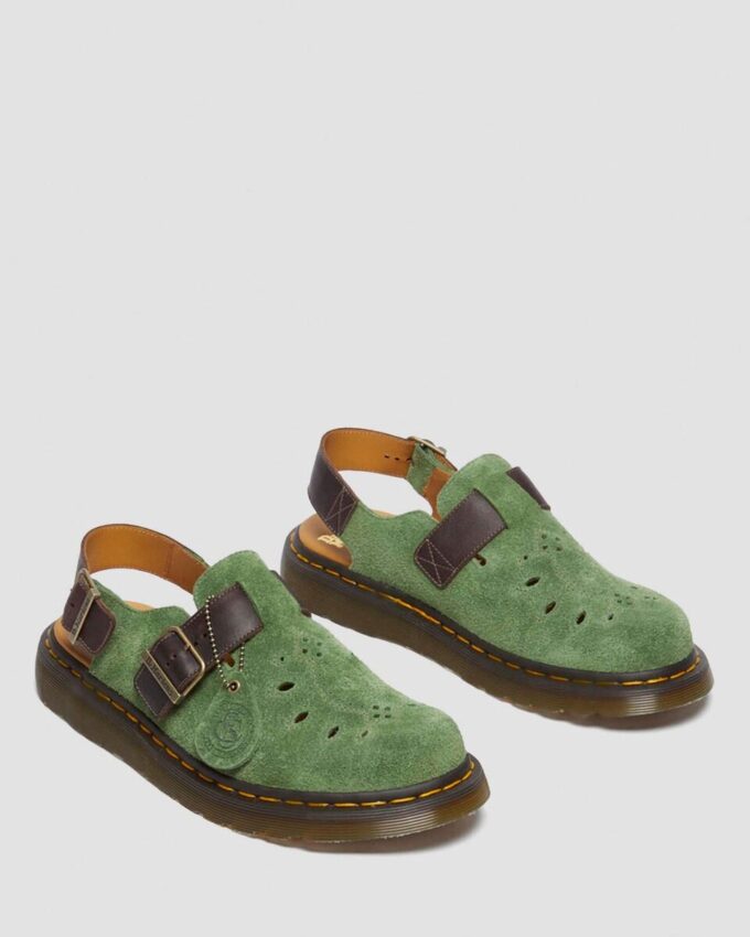 Jorge Made In England Desert Oasis Suede Slingback Mule Jorge Made In England Desert Oasis Suede Slingback Mule