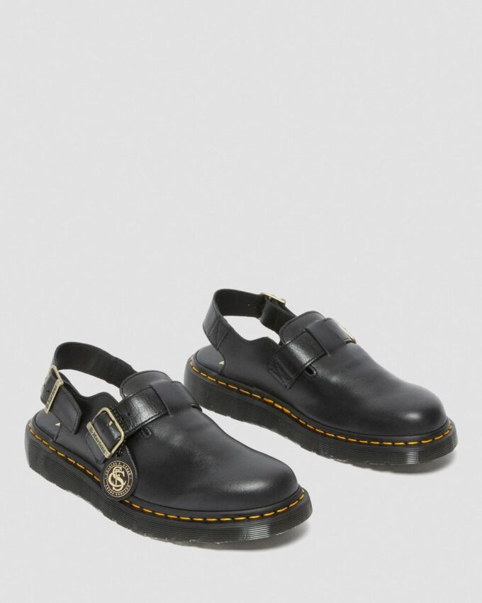 Jorge Made in England Leather Slingback Mules Jorge Made in England Leather Slingback Mules