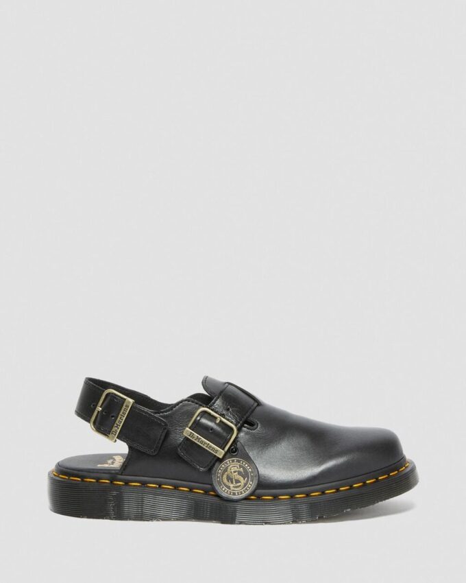 Jorge Made in England Leather Slingback Mules Jorge Made in England Leather Slingback Mules
