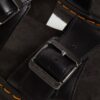 Josef Analine Leather Buckle Slide Sandals