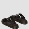 Josef Analine Leather Buckle Slide Sandals
