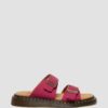 JOSEF Nubuck Leather Slide Sandals