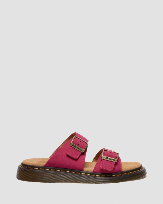 JOSEF Nubuck Leather Slide Sandals