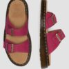 JOSEF Nubuck Leather Slide Sandals