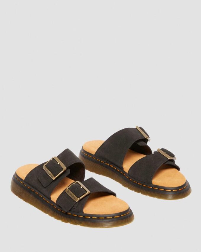 Josef Suede Slide Sandals Josef Suede Slide Sandals