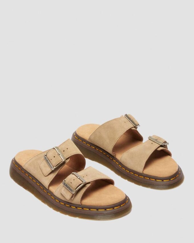 Josef Suede Slide Sandals Josef Suede Slide Sandals
