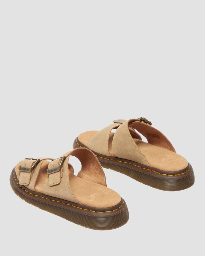 Josef Suede Slide Sandals Josef Suede Slide Sandals