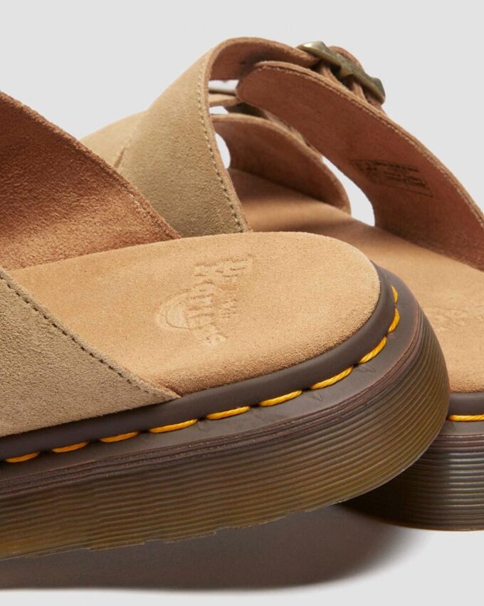 Josef Suede Slide Sandals Josef Suede Slide Sandals