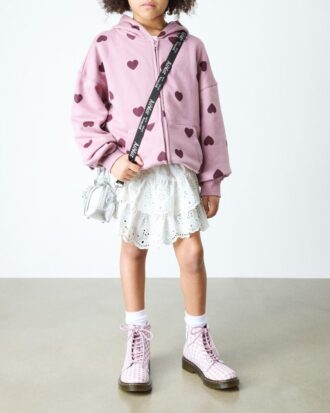 JUNIOR 1460 Gingham Leather Boots