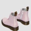 JUNIOR 1460 Gingham Leather Boots JUNIOR 1460 Gingham Leather Boots