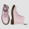 JUNIOR 1460 Gingham Leather Boots JUNIOR 1460 Gingham Leather Boots