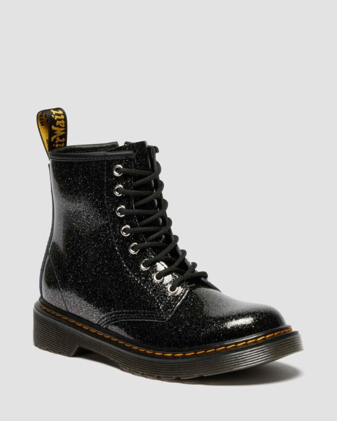 JUNIOR 1460 GLITTER PATENT LEATHER BOOTS JUNIOR 1460 GLITTER PATENT LEATHER BOOTS