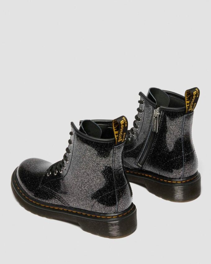 JUNIOR 1460 GLITTER PATENT LEATHER BOOTS JUNIOR 1460 GLITTER PATENT LEATHER BOOTS