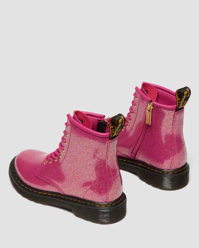 JUNIOR 1460 GLITTER PATENT LEATHER BOOTS JUNIOR 1460 GLITTER PATENT LEATHER BOOTS