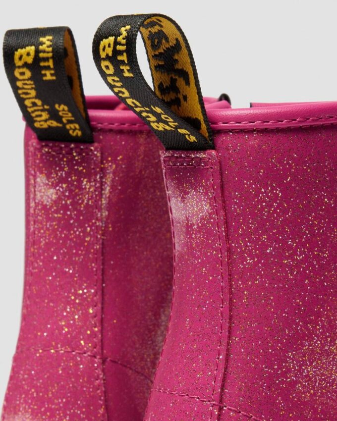 JUNIOR 1460 GLITTER PATENT LEATHER BOOTS JUNIOR 1460 GLITTER PATENT LEATHER BOOTS