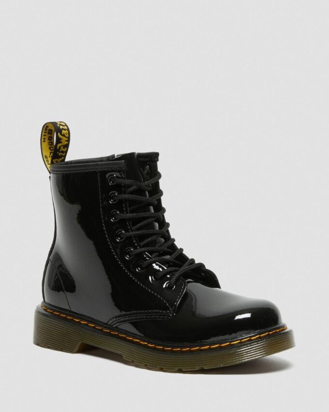 Junior 1460 Patent Leather Lace Up Boots Junior 1460 Patent Leather Lace Up Boots