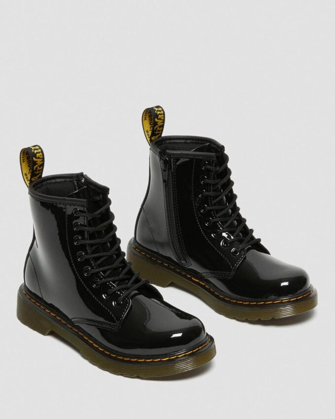 Junior 1460 Patent Leather Lace Up Boots Junior 1460 Patent Leather Lace Up Boots