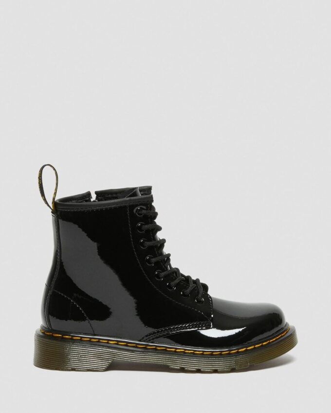 Junior 1460 Patent Leather Lace Up Boots Junior 1460 Patent Leather Lace Up Boots
