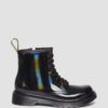 JUNIOR 1460 RAINBOW Patent Leather Lace Up Boots JUNIOR 1460 RAINBOW Patent Leather Lace Up Boots