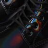 JUNIOR 1460 RAINBOW Patent Leather Lace Up Boots JUNIOR 1460 RAINBOW Patent Leather Lace Up Boots