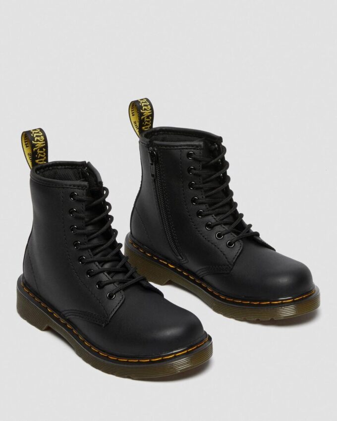 Junior 1460 Softy T Leather Lace Up Boots Junior 1460 Softy T Leather Lace Up Boots