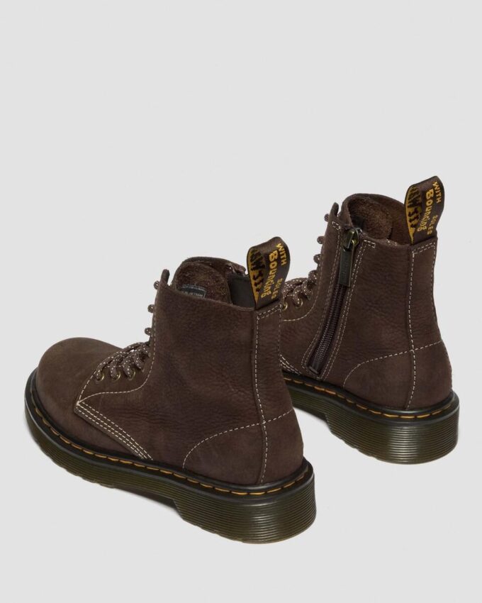 JUNIOR 1460 Tumbled Nubuck Boots JUNIOR 1460 Tumbled Nubuck Boots