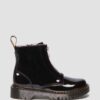 Junior Heart Nappa Patent Leather Pull-on Boots Junior Heart Nappa Patent Leather Pull-on Boots