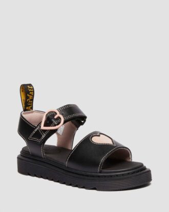 Junior Marlowe Hearts Leather Sandals