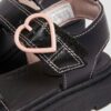 Junior Marlowe Hearts Leather Sandals Junior Marlowe Hearts Leather Sandals