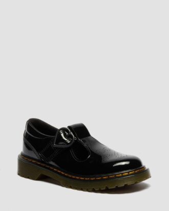JUNIOR POLLEY II Heart Patent Leather Shoes