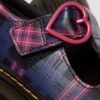 JUNIOR POLLEY II Pink Tartan Mary Jane Shoes JUNIOR POLLEY II Pink Tartan Mary Jane Shoes
