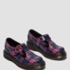 JUNIOR POLLEY II Pink Tartan Mary Jane Shoes JUNIOR POLLEY II Pink Tartan Mary Jane Shoes