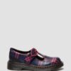 JUNIOR POLLEY II Pink Tartan Mary Jane Shoes JUNIOR POLLEY II Pink Tartan Mary Jane Shoes