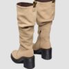 KASEY Suede Knee High Heeled Boots KASEY Suede Knee High Heeled Boots