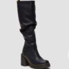 Kasey Virginia Leather Tall Heeled Boots Kasey Virginia Leather Tall Heeled Boots