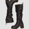 Kasey Virginia Leather Tall Heeled Boots Kasey Virginia Leather Tall Heeled Boots