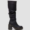 Kasey Virginia Leather Tall Heeled Boots Kasey Virginia Leather Tall Heeled Boots