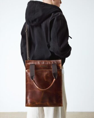 LEATHER TOTE BAG MAYHEM LEATHER TOTE BAG