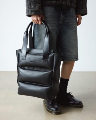 Leather Tote Padded Leather Bag