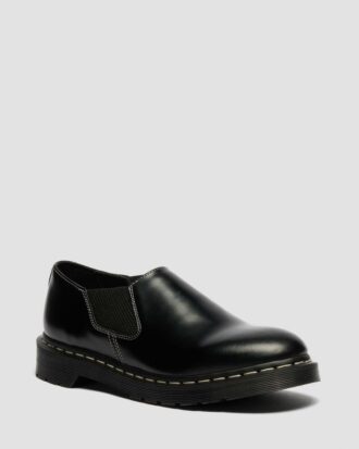 LOUIS Smooth Leather Slip On Shoes
