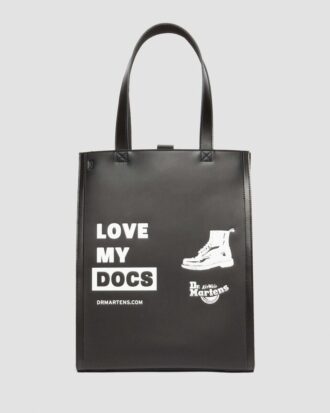 LOVE MY DOCS Leather Tote Bag